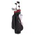 Everfit 10-Piece Men’s Right Handed Golf Club Set with Alloy Driver, Steel Irons, Zinc Putter, Stand Bag, 5-Way Dividers