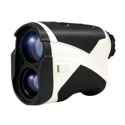 Everfit 700M Golf Rangefinder with Slope On/Off, Vibration Alert, 6X Magnification, Ultra-Clear LCD - Black