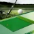 Everfit 2-in-1 Golf Hitting Mat 60cm – Portable Indoor Outdoor Practise Turf with Non-Slip Base, UV Resistant, 3 Tees