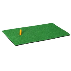 Everfit Golf Hitting Mat 60x30cm Portable Practise Mat with UV-Resistant Faux Grass, Non-Slip Base & Tee Holder