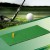 Everfit Golf Hitting Mat 60x30cm Portable Practise Mat with UV-Resistant Faux Grass, Non-Slip Base & Tee Holder