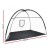 Everfit 3.5m Portable Golf Practise Net with Durable 80G Mesh, Fibreglass Frame, Target Pocket & Carry Bag Black