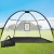 Everfit 3.5m Portable Golf Practise Net with Durable 80G Mesh, Fibreglass Frame, Target Pocket & Carry Bag Black