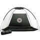 Everfit 3M Portable Golf Practise Net Black, Durable Oxford Mesh, Fibreglass Frame, Large Target, Indoor/Outdoor Use