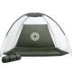Everfit 3M Golf Practise Net Portable Training Aid with Durable Oxford Mesh, Fibreglass Frame & Carry Bag, Green