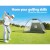 Everfit 3M Golf Practise Net Portable Training Aid with Durable Oxford Mesh, Fibreglass Frame & Carry Bag, Green