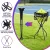 Everfit Foldable Portable Ball Cart - Multi-Sport, Reinforced Iron Frame, 600D Oxford Net, Compact Design, 43x43x99cm