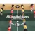 4FT Foldable Soccer Table - MDF Board, Anti-Slip Handles, Chrome Steel Rods, Family Fun Foosball Game