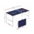 Everfit Portable Foldable Table Tennis Ping Pong Table, 152cm x 76.5cm, Indoor Outdoor, MDF Surface, Net, Rackets, Balls