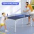 Everfit Portable Foldable Table Tennis Ping Pong Table, 152cm x 76.5cm, Indoor Outdoor, MDF Surface, Net, Rackets, Balls