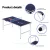 Everfit Portable Foldable Table Tennis Ping Pong Table, 152cm x 76.5cm, Indoor Outdoor, MDF Surface, Net, Rackets, Balls