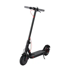 Electric Scooter 500W Folding Portable, 25KM/H Max Speed, 25KM Range, 8.5" Wheels, Double Brake, Black, for Adults