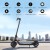 Electric Scooter 500W Folding Portable, 25KM/H Max Speed, 25KM Range, 8.5" Wheels, Double Brake, Black, for Adults