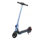 Electric Scooter 130W Motor 16KM/H, Foldable Aluminium Frame, LED RGB Lights, 5KM Range, Blue, for Kids 120-160cm
