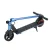 Electric Scooter 130W Motor 16KM/H, Foldable Aluminium Frame, LED RGB Lights, 5KM Range, Blue, for Kids 120-160cm