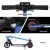 Electric Scooter 130W Motor 16KM/H, Foldable Aluminium Frame, LED RGB Lights, 5KM Range, Blue, for Kids 120-160cm