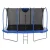 Everfit 12FT Rectangle Kids Trampoline with Basketball Set, Safety Net, UV-Resistant Mat, Galvanised Steel Frame