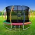 Everfit 10FT Kids Trampoline with Ladder, Safety Net, Basketball Set, UV-Stabilised Padding & Marine-Grade Steel Frame