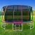 Everfit 16FT Kids Trampoline with Ladder, Safety Net, Basketball Set - Heavy-Duty Steel Frame, UV-Stabilised Padding