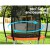Everfit 6FT Kids Trampoline with Ladder, Safety Enclosure Net, Marine-Grade Steel Frame, UV-Resistant, Orange