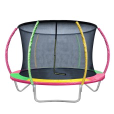 Everfit 8FT Kids Trampoline with Ladder, Safety Net, UV-Tested Anti-Graze Mat, Triple-Rate Springs, 120kg Capacity Everfit 8FT Kids Trampoline with Ladder, Safety Net, UV-Tested Anti-Graze Mat, Triple-Rate Springs, 120kg Capacity