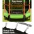 Everfit 4.5FT Kids Trampoline with Enclosure Safety Net, Marine-Grade Steel Frame, UV-Resistant Mat, for Ages 3-8
