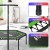 Everfit 48-Inch Hexagon Fitness Trampoline with Adjustable Foam Handrail, Steel Frame, Safe for Ages 12+, Green