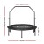 Everfit 48" Round Fitness Trampoline with Adjustable Handrail - Heavy-Gauge Steel Frame & Anti-Slip Feet - Green