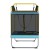 Everfit 6FT Kids Trampoline with Enclosure Net, Swing, Marine-Grade Steel Frame, UV-Resistant, Rectangle Yellow