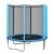 Everfit 6FT Kids Trampoline with Safety Net, UV-Stabilised Padding, Heavy-Duty Steel Frame, Blue, 50kg Capacity Everfit 6FT Kids Trampoline with Safety Net, UV-Stabilised Padding, Heavy-Duty Steel Frame, Blue, 50kg Capacity