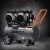 Giantz 50L Air Compressor Oil-Free 3.0HP Quiet Portable Electric Inflator, 200L/min, Steel Tank, 116PSI, Twin Motors