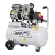 Giantz 24L Steel Air Compressor, 0.75HP Oil-Free, Quiet 58dB, Portable Tyre Inflator with 115PSI & 40