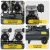 Giantz 50L Oil-Free Air Compressor, Quiet 3.0HP, Portable Tyre Inflator, 200L/Min, Steel, Ultra-Quiet, DIY