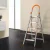Giantz 5 Step Multi-Purpose Folding Ladder - Lightweight Aluminium, Non-Slip, Easy Grip, 150kg Capacity, Space-Saving