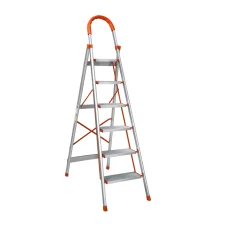 Giantz 6 Step Folding Aluminium Ladder - Lightweight, Non-Slip, Space-Saving Design for Indoor & Outdoor Use