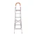 Giantz 6 Step Folding Aluminium Ladder - Lightweight, Non-Slip, Space-Saving Design for Indoor & Outdoor Use