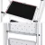 Giantz 2 Step Ladder - Lightweight Steel, Foldable, Non-Slip, Foam Handle, 150kg Capacity, Black/White, 1-Year Warranty