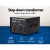 Giantz 200W Step Down Transformer 240V to 110V Converter | Pure Sine Output | Ultra Quiet & Portable with Bonus Fuses
