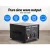 Giantz 200W Step Down Transformer 240V to 110V Converter | Pure Sine Output | Ultra Quiet & Portable with Bonus Fuses