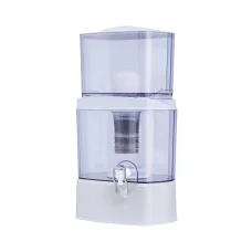 Devanti 24L Gravity Water Filter, Multi-Stage BPA-Free, Eco-Friendly, Benchtop Design for Home, Camping, and Office