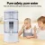 Devanti 16L Gravity Water Filter, BPA-Free, Multi-Stage Filtration, Ideal for Home & Camping, Easy Maintenance
