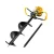 Giantz 74CC Heavy Duty Post Hole Digger, 300mm Petrol Auger Drill, 1.8m Max Depth, Steel, Anti-Vibration Handle