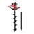 Giantz 65CC Petrol Post Hole Digger Auger Set, 200mm Heavy Duty Steel, 80cm Extension, Anti-Vibration Handle