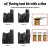 Giantz 45° Brake Line Flaring Tool Kit with 40CR Steel Cutter, 4 Dies 3/16"-3/8", for Steel, Copper, Stainless
