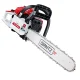 Giantz 52CC 20" Chainsaw - Commercial Grade, E-Start, Anti-Freeze, Oregon Bar & Chain, Low Kickback, Heavy Duty Power