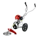 Giantz 62cc 2-Stroke Petrol Brush Cutter Trimmer Saw: Lightweight 3-in-1 Wheel Design for Grass, Weeds, and Tree Trunks Giantz 62cc 2-Stroke Petrol Brush Cutter Trimmer Saw: Lightweight 3-in-1 Wheel Design for Grass, Weeds, and Tree Trunks