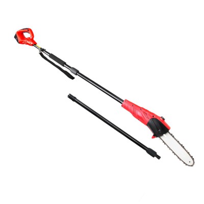 Giantz 20V Cordless Pole Chainsaw, 8in Bar, 2.7m Reach, Auto Lubrication, Lightweight Aluminium Shaft, Battery Included Giantz 20V Cordless Pole Chainsaw, 8in Bar, 2.7m Reach, Auto Lubrication, Lightweight Aluminium Shaft, Battery Included