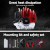 Giantz 62CC 5-in-1 Petrol Pole Chainsaw Hedge Trimmer Brush Cutter Whipper Snipper Set, 26mm Alloy Pole, Kit Included