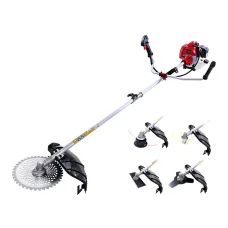 Giantz 62CC 5-in-1 Petrol Pole Chainsaw Hedge Trimmer Brush Cutter Whipper Snipper Set, 26mm Alloy Pole, Kit Included