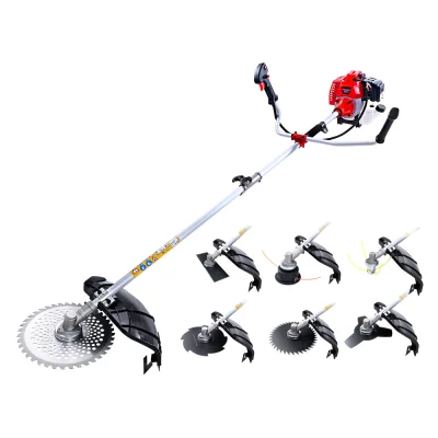 Giantz 62CC Pro-Series 7-in-1 Gardening Tool: Pole Saw, Brush Cutter, Whipper Snipper with Anti-Vibration & Safety Kit